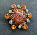 Broche Vintage Années 1970, Enlèvement ou Envoi, Autres matériaux, Broche