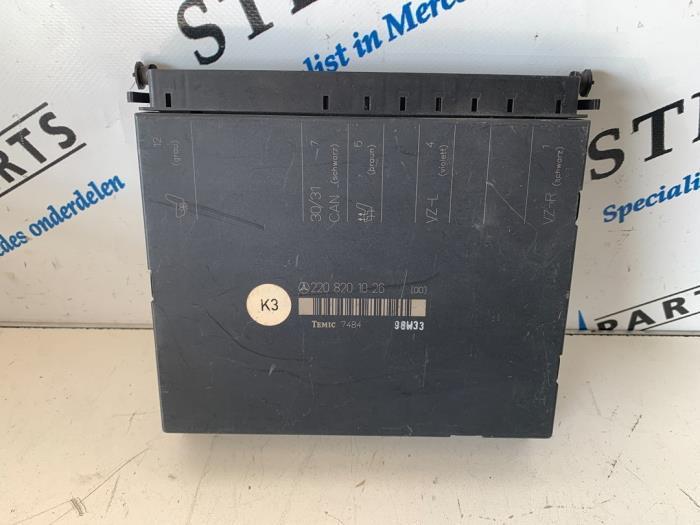 Computer stoel van een Mercedes S-Klasse, Auto-onderdelen, Elektronica en Kabels, Mercedes-Benz, Gebruikt, 3 maanden garantie