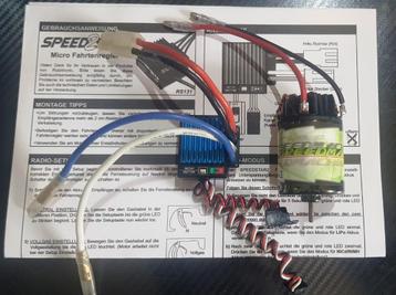 Robitronic Speedstar 2 brushed ESC + Team Orion 13x2 beschikbaar voor biedingen