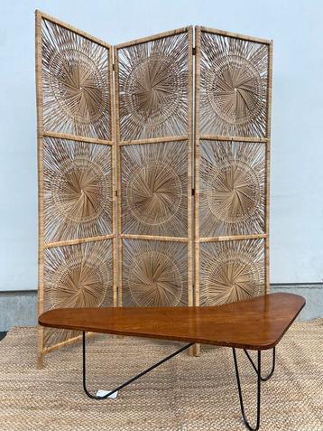 Vintage rotan scherm, Rohe Noordwolde, 1960 beschikbaar voor biedingen