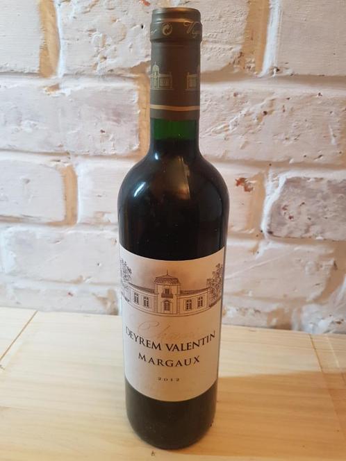 2012 Margaux Chateau Deyrem Saint Valentin, Collections, Vins, Neuf, Vin rouge, France, Pleine, Enlèvement ou Envoi