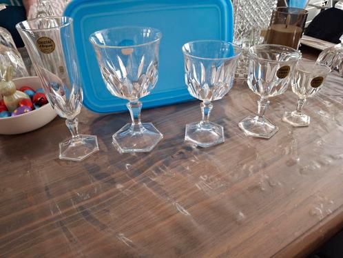 Cristal d'arques set ook los te koopt, Antiek en Kunst, Antiek | Glaswerk en Kristal, Ophalen