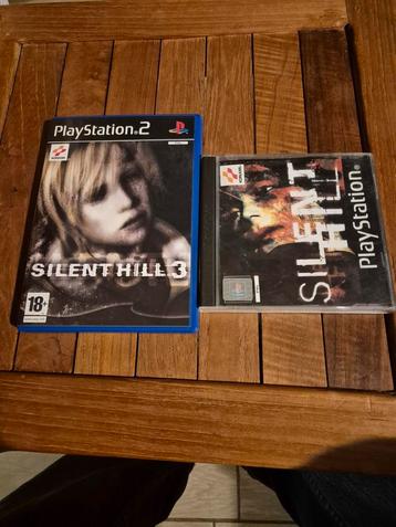 Silent hill ps1 en silent hill 3 ps2 + silent hill demo seal, Enlèvement ou Envoi, Comme neuf