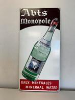 Abts Monopole oud reclamebord 1962, Verzamelen, Reclamebord, Gebruikt, Ophalen of Verzenden