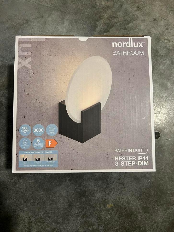 Nordlux wandlamp (nieuw in doos), Huis en Inrichting, Lampen | Wandlampen, Nieuw, Ophalen of Verzenden