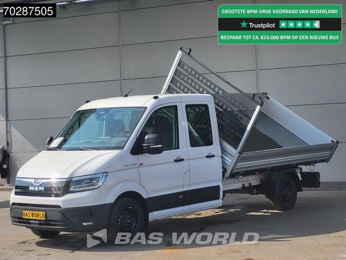 MAN TGE 3.180 Driezijdige Kipper Automaat Dubbel Cabine 2025, Auto's, Bestelwagens en Lichte vracht, Bedrijf, Te koop, Airconditioning