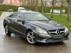 Mercedes-Benz E 220 Coupe CDI FaceLift Model* 163pk! EURO 5, Auto's, Zwart, Bedrijf, Zilver of Grijs, Te koop