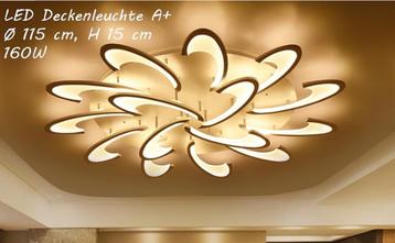 Enorme Chique Designer LED Plafondlamp 115cm 160W 2021-07 beschikbaar voor biedingen