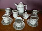 Antiek koffieservies in porcelein - in perfecte staat., Ophalen