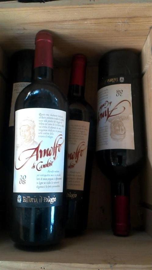 fles wijn 2008 arnolfo di cambio p stuk ref12303276, Verzamelen, Wijnen, Nieuw, Rode wijn, Italië, Vol, Ophalen of Verzenden