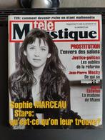 Télé Moustique Sophie Marceau 1998, Ophalen of Verzenden