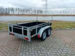 Aanhangwagen dubbelasser  257x132cm remork 750kg aanhanger, Ophalen