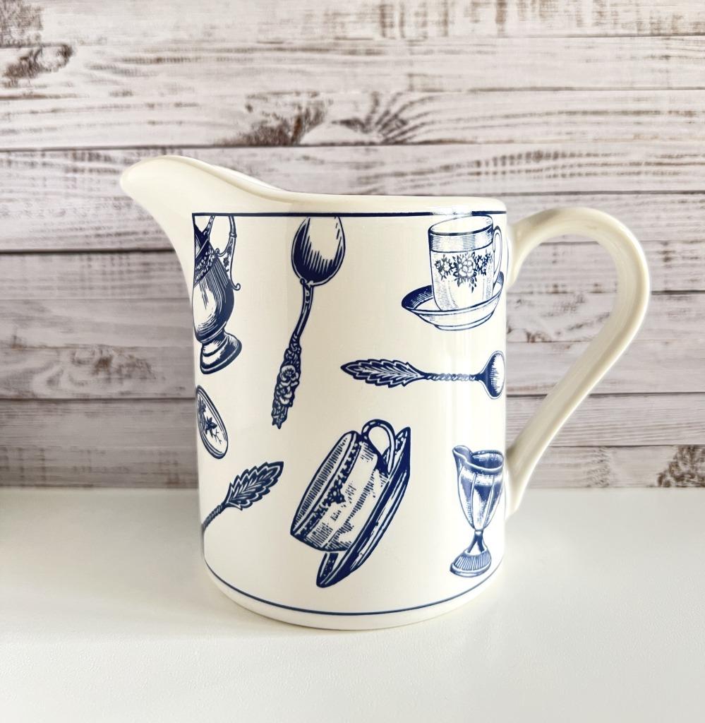 Pot à lait Fitz & Floyd Habitat Americana Colony Blue, Enlèvement ou Envoi