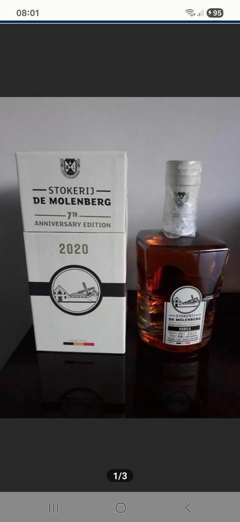 Gouden Carolus whisky Anniversary edition 2020 Rabelo, Verzamelen, Wijnen, Ophalen of Verzenden