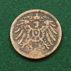 2 Pfennig Wilhelm II 1906 (A), Ophalen of Verzenden, Duitsland, Losse munt