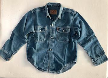 Chemise en jean bleue Liberto & Liberto 4 j 104, Garçon ou Fille, Enlèvement ou Envoi, Liberto & Liberto, Chemise ou Chemisier