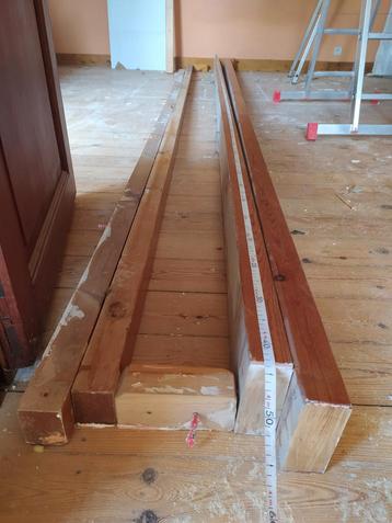 Lange houten balken - 440cm - naaldhout