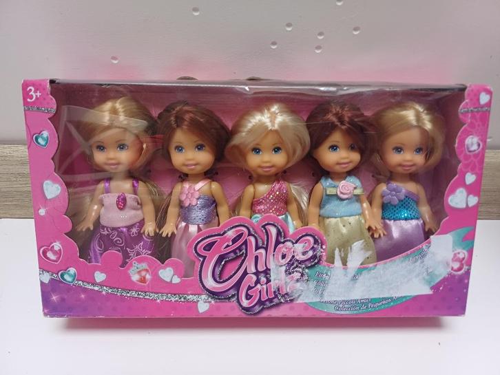 5 Poppetjes NIEUW Poupées NEUF, Kinderen en Baby's, Speelgoed | Poppen, Nieuw, Babypop, Ophalen of Verzenden