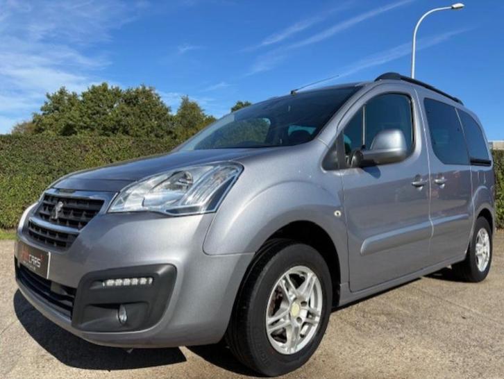 Partner Tepee 1.6BENZINE*8/2016! AIRCO/CC/LED/ALU/TREKH., Auto's, Peugeot, Bedrijf, Te koop, Partner, ABS, Adaptieve lichten, Airbags