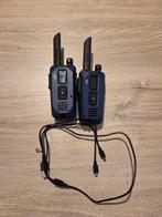 Set Walkie talkie 10km met 1 jaar garantie oplaadbaar usb, Telecommunicatie, Portofoons en Walkie-talkies, Ophalen, Zo goed als nieuw