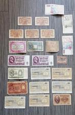 Lot de 23 billets anciens d’Italie, Enlèvement ou Envoi
