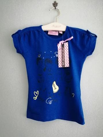 nieuwe t-shirt  Knot So Bad  maat 4 jaar, Neuf, Enlèvement ou Envoi, Fille, Chemise ou À manches longues