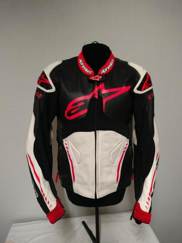 Alpinestars Atem 2-Delig Leder Motorpak. Praktisch nieuw, Motoren, Kleding | Motorkleding, Ophalen