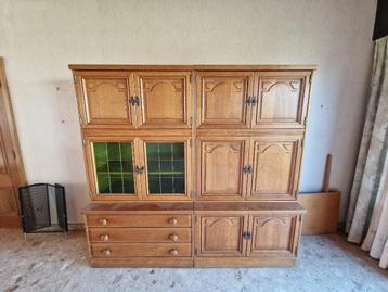 Houten kast, Huis en Inrichting, Ophalen, Zo goed als nieuw, Vintage, Met deur(en)