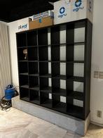 Kallax kast zwart bruin, Ophalen, 150 tot 200 cm, Zo goed als nieuw, Zwart bruin