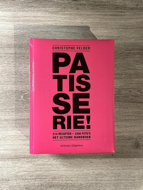 Boek Patisserie! – Christophe Felder, Livres, Livres de cuisine, Comme neuf, Gâteau, Tarte, Pâtisserie et Desserts, Enlèvement ou Envoi