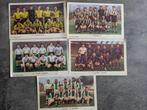 VOETBAL TEAMS AIGLON CHOCOLATES 5X  JAREN 50  FIFTIES, Verzenden