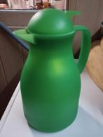 Een thermos koffiekan 1 liter kleur licht groen, Comme neuf, Vert, Enlèvement