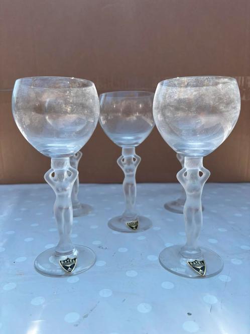 Vintage cristal glazen Bayel cristallin, Antiek en Kunst, Antiek | Glaswerk en Kristal, Ophalen