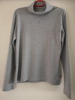 Grijs T-shirt met col, Ophalen, Maat 42/44 (L), Zo goed als nieuw, Lange mouw