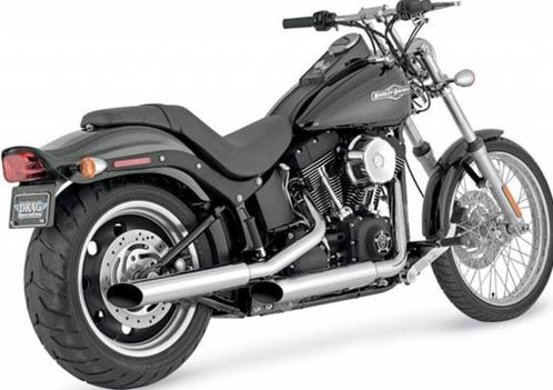 uitlaat einddempers voor softail slim etc, Motoren, Onderdelen | Harley-Davidson