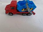 Majorette truck met container, Gebruikt, Speelgoed, Ophalen of Verzenden, Auto