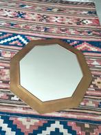 70s 80s vintage koper metaal spiegel, Huis en Inrichting, Woonaccessoires | Spiegels, Ophalen, Gebruikt