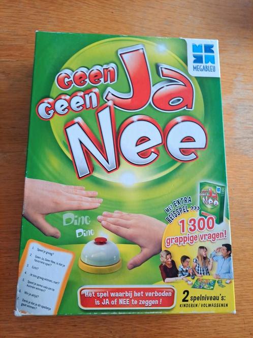 Geen Ja Geen Nee spel, Hobby en Vrije tijd, Gezelschapsspellen | Bordspellen, Zo goed als nieuw, Vijf spelers of meer, Reisspel