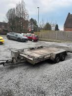 Auto remork (takelwagen) merk bcw 4m lang 2m breed met winch, Ophalen, Zo goed als nieuw