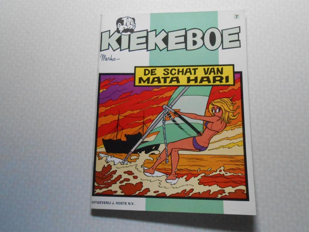 kiekeboe 7 De schat van Mata Hari 1979 1 ste druk., Livres, BD, Neuf, Une BD, Enlèvement ou Envoi