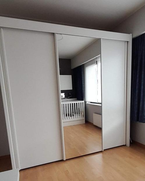 KLEERKAST, Huis en Inrichting, Kasten | Kleerkasten, Gebruikt, 200 cm of meer, 200 cm of meer, 50 tot 75 cm, Met deur(en), Met plank(en)