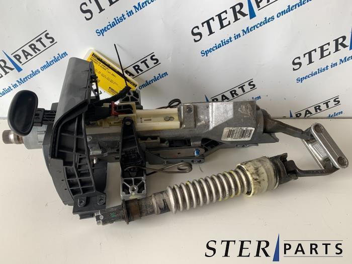 Boîtier colonne de direction complet d'un Mercedes E-Klasse, Autos : Pièces & Accessoires, Autres pièces automobiles, Mercedes-Benz