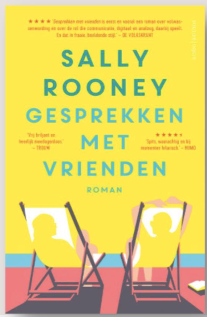 Boek Gesprekken met vrienden - Sally Rooney, Boeken, Literatuur, Zo goed als nieuw, Verzenden