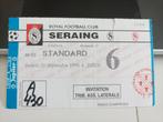 Ticket Seraing vs Standard 30/09/1995, Utilisé, Enlèvement ou Envoi
