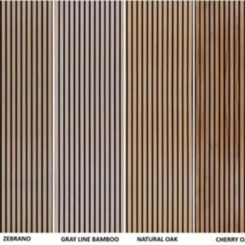 Akoestische wandpanelen / Panneau mural acoustique beschikbaar voor biedingen