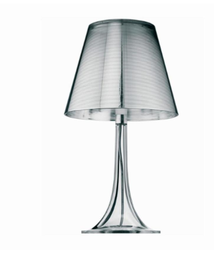 Originele FlosMiss K tafellamp transparant, Huis en Inrichting, Lampen | Tafellampen, Zo goed als nieuw, Minder dan 50 cm, Kunststof