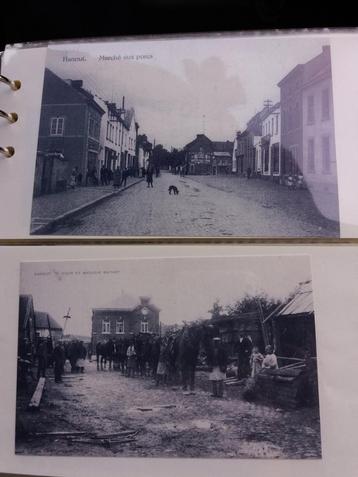 Lot de 34 cartes postales hannut et alentour  beschikbaar voor biedingen