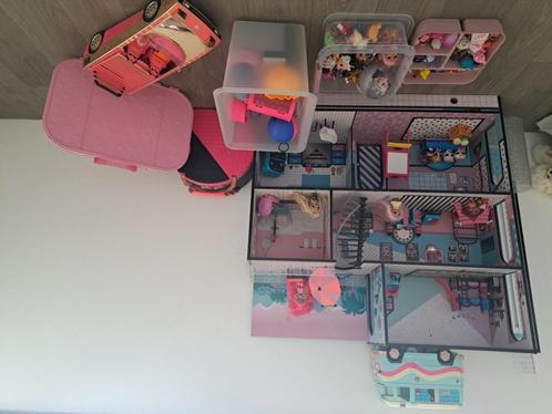 LOL huis en toebehoren met doos, Enfants & Bébés, Jouets | Maisons de poupées, Comme neuf, Maison de poupées, Enlèvement