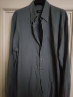 HUGO BOSS , grey shirt, size: 43  XL, Kleding | Heren, Ophalen of Verzenden, Zo goed als nieuw