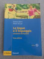 Le lingue e il linguaggio - G. Graffi, S. Scalise, Boeken, Studieboeken en Cursussen, Ophalen of Verzenden